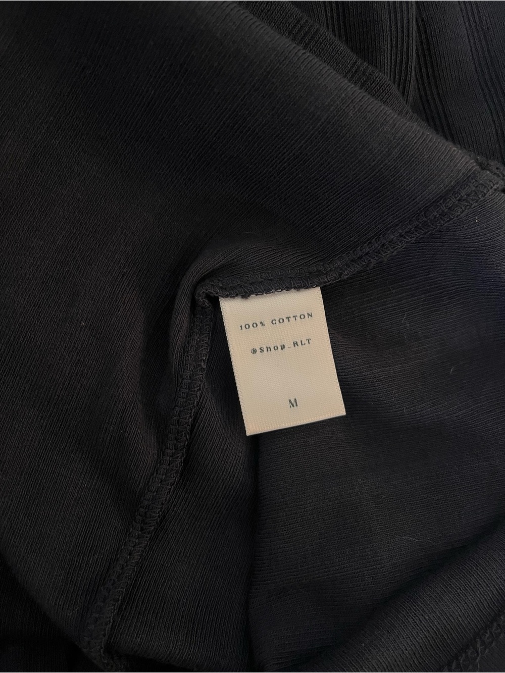 RLT Wide Ribbed Tank Navy Medium - Picture 9 of 10